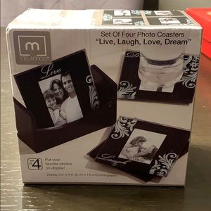 Set of 4 photo coasters
